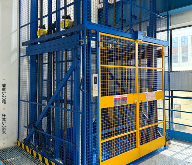 松原食品厂室内货梯