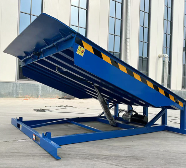 松原固定式登车桥应用