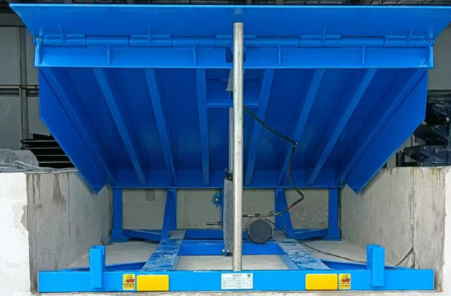 松原固定式登车桥应用